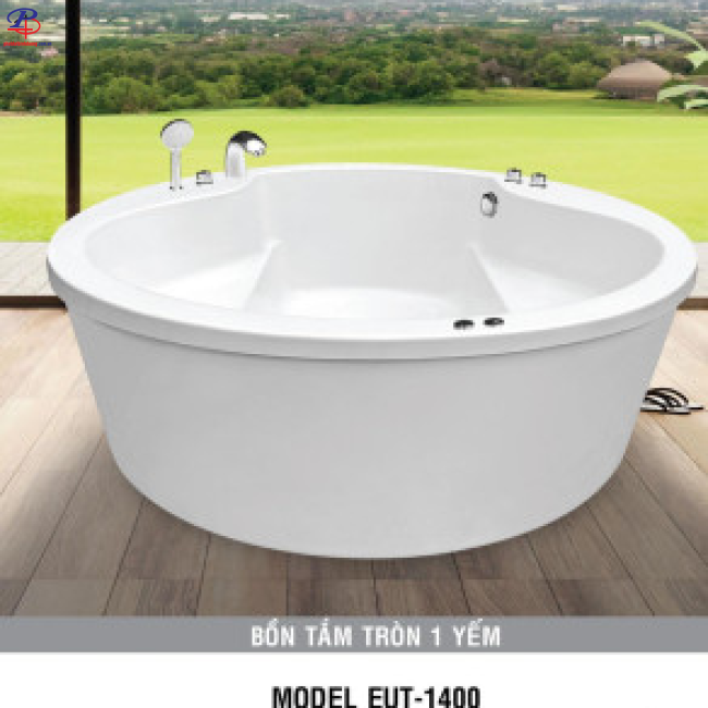 Bồn Tắm EUT-1400 (Chân Yếm) -  Galaxy (Thiết Bị Vệ Sinh Giá Rẻ Bình Dương)