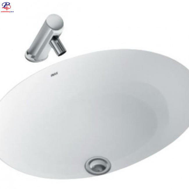 Chậu Rửa Lavabo Inax L-2293V Âm Bàn Oval (Thiết bị vệ sinh giá rẻ tại Bình Dương)