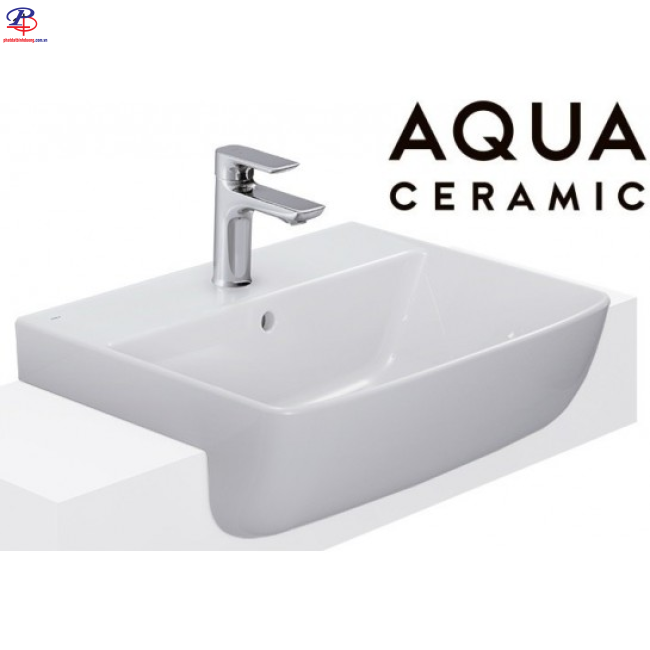 Chậu Rửa Mặt Lavabo Inax AL-345V Bán Âm (Thiết bị vệ sinh giá rẻ tại Bình Dương)
