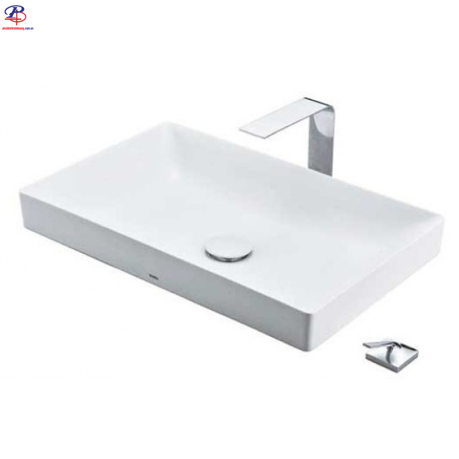 Chậu Rửa Mặt Lavabo TOTO LT4716G19 Đặt Bàn (Thiết bị vệ sinh chính hãng tại Bình Dương)