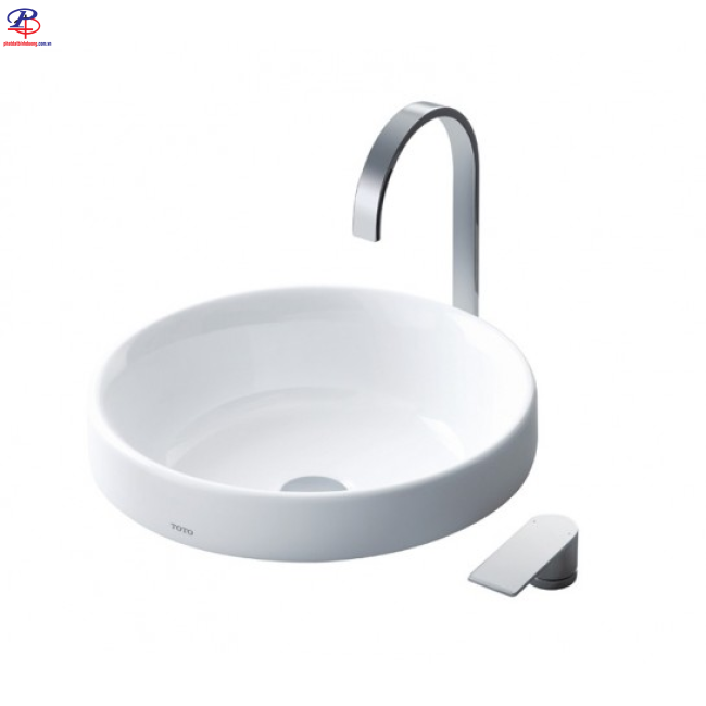 Chậu Rửa Mặt Lavabo TOTO L1704 Đặt Bàn (Thiết bị vệ sinh chính hãng tại Bình Dương)