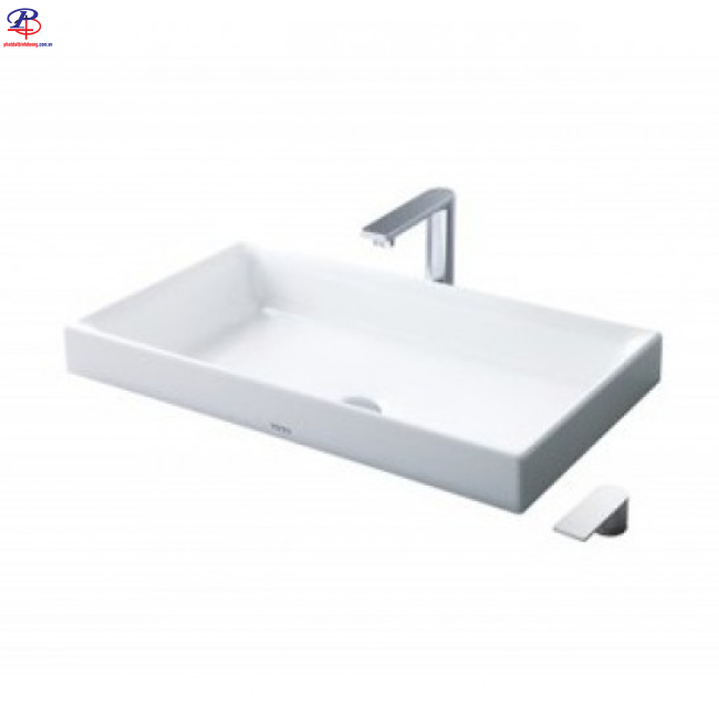 Chậu Rửa Mặt Lavabo TOTO LT1717 Đặt Bàn (Thiết bị vệ sinh chính hãng tại Bình Dương)