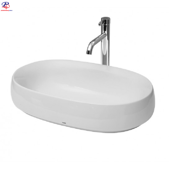 Chậu Rửa Lavabo TOTO PJS05WE#MW Đặt Bàn (Thiết bị vệ sinh chính hãng tại Bình Dương)
