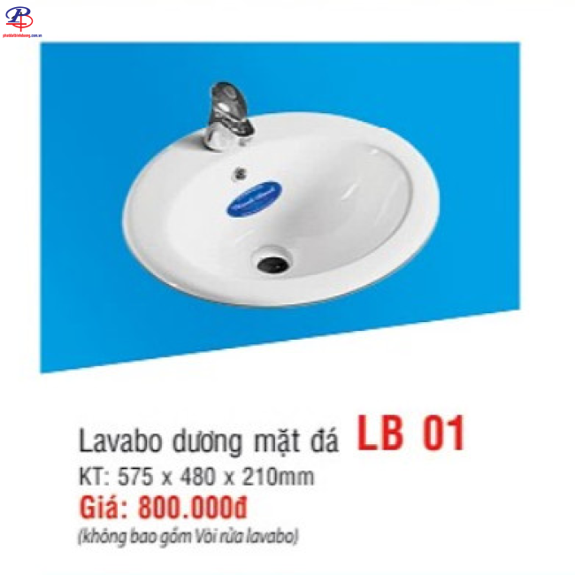 Lavabo LB 01 (Thiết bị vệ sinh giá rẻ tại Bình Dương)