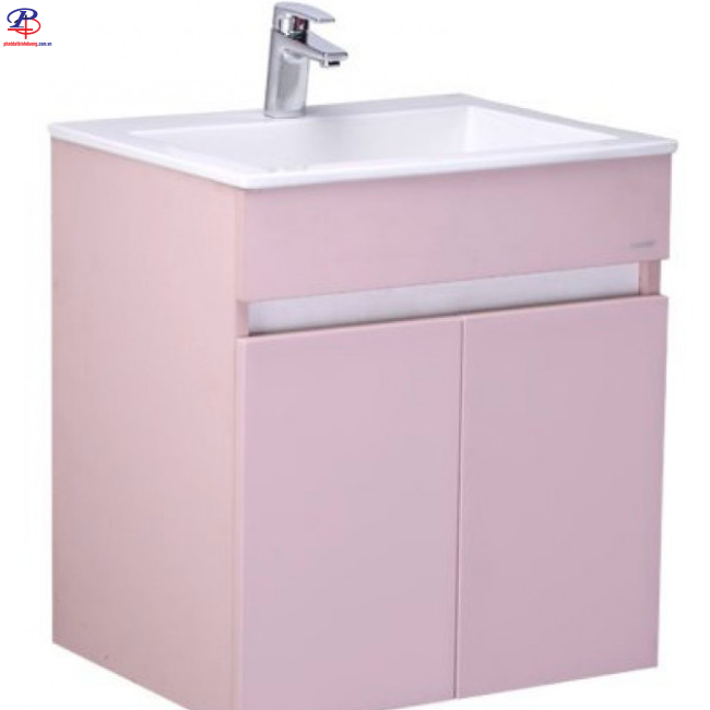 Bộ Tủ Lavabo Caesar LF5017/EH05017APV Màu Hồng