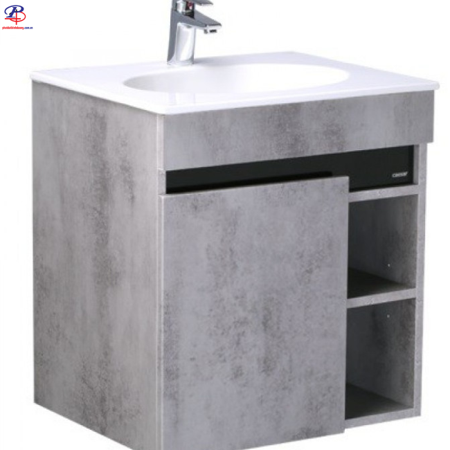 Bộ Tủ Lavabo Caesar LF5024/EH05024ASV Màu Xám