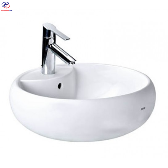 Chậu Lavabo TOTO LT367CR Đặt Bàn (Thiết bị vệ sinh chính hãng tại Bình Dương)