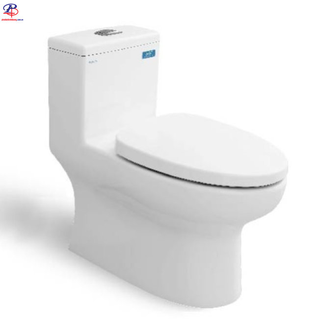 Bồn Cầu Viglacera V809 1 Khối Xả Xoáy Tặng Vòi Xịt VG826 (Thiết bị vệ sinh chính hãng tại Bình Dương)