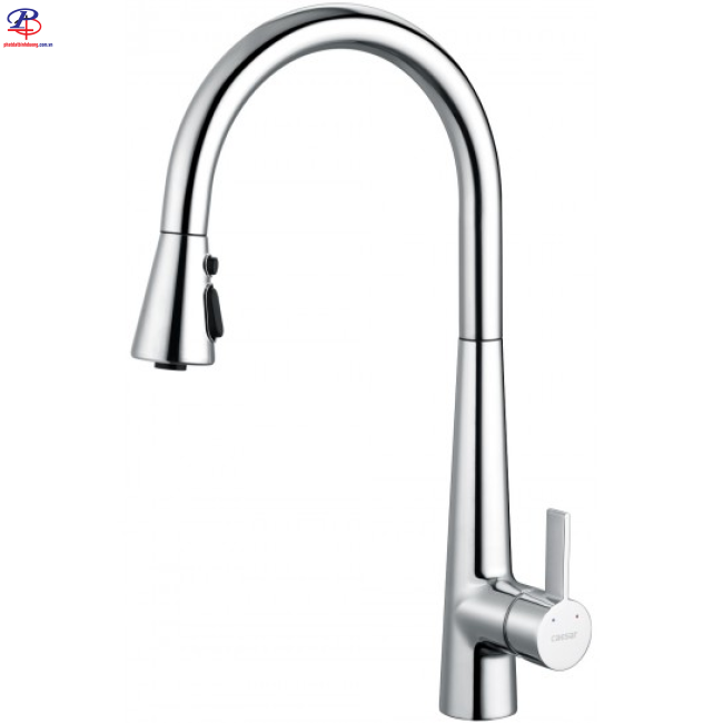 Vòi Rửa Chén Caesar K905C Rút Dây Nóng Lạnh