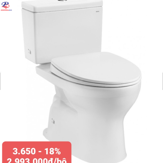 Bồn Cầu 2 Khối TOTO CS302DT10#W Nắp Êm TC395VS TOTO