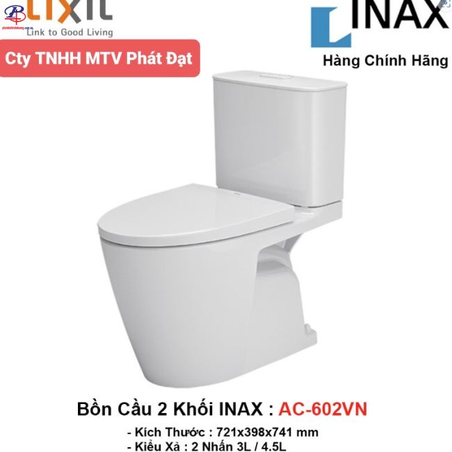 Bàn Cầu AC602VN