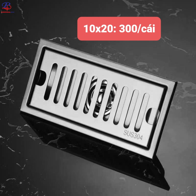 Thoát sàn Inox 304 (100*200)