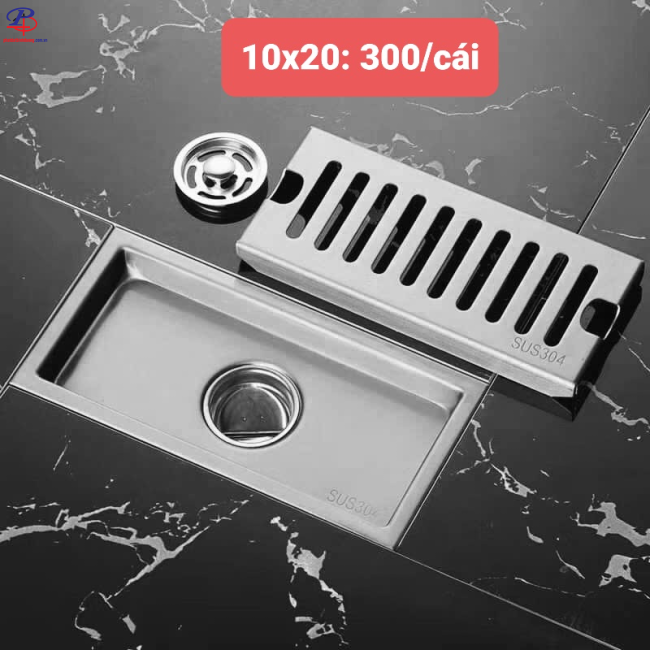 Thoát sàn Inox 304 (100*200).